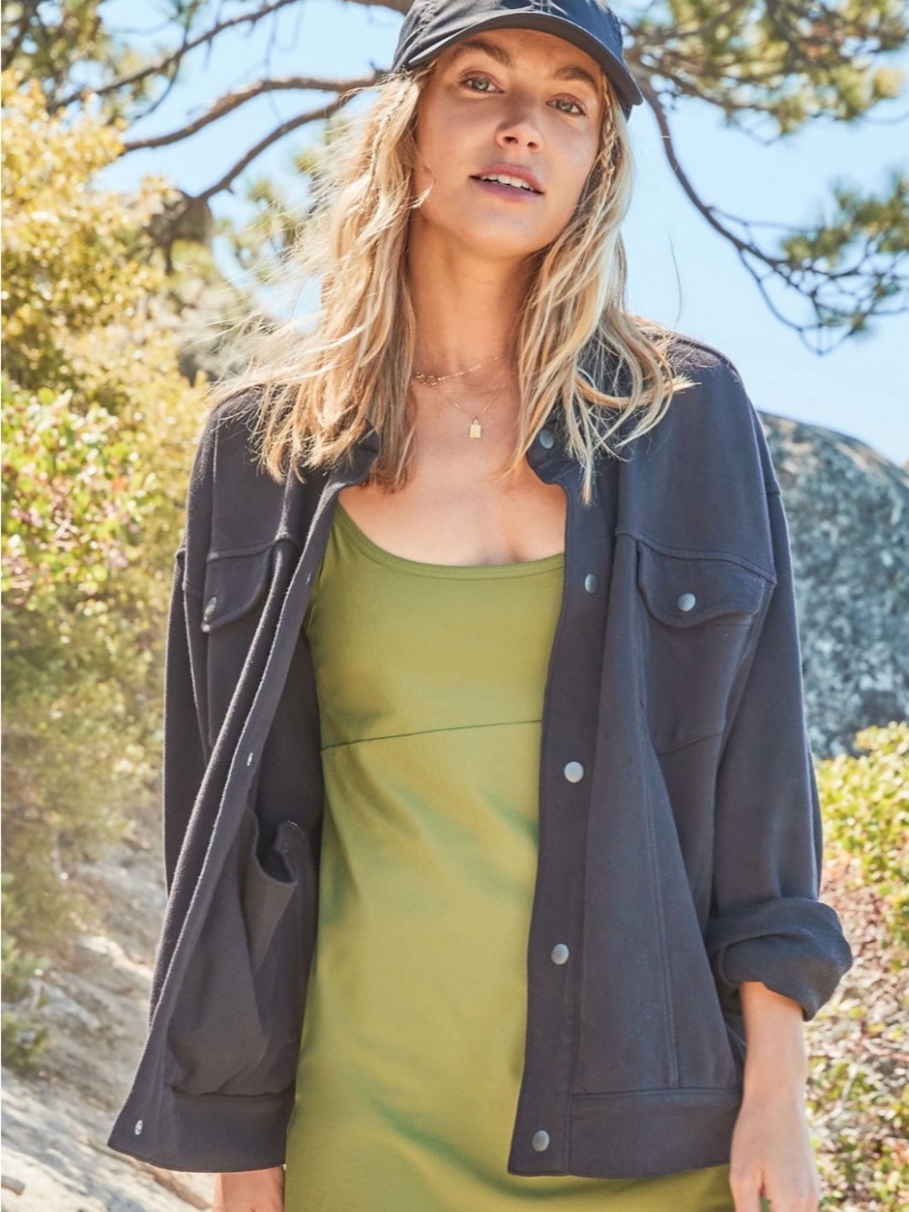 Fabletics Lara Soft Denim Jacket Size Small